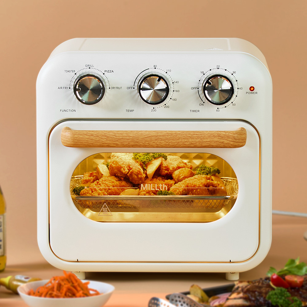 밀쓰 뉴 레트로 에어프라이어 오븐 18L